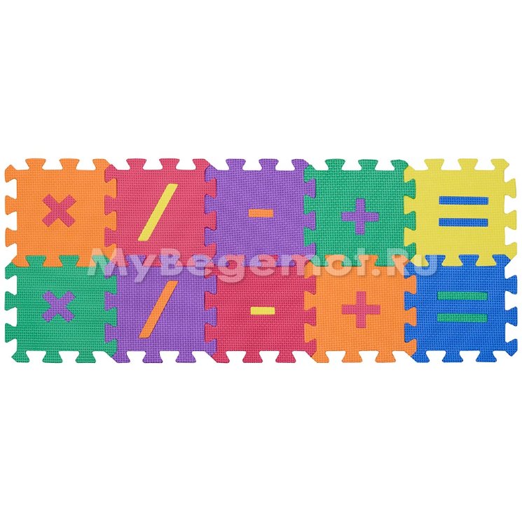 Развивающие коврики-пазлы, набор Funkids™ "Символы-1"