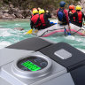 Насос для SUP доски, каяка, лодки с цифровым дисплеем.