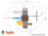 Детский игровой комплекс Taalo C2.2