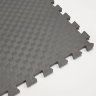 Мягкий пол, коврики-пазлы 100х100x1 см, серый